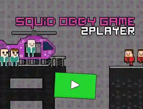 بازی Squid Obby Game 2player آنلاین