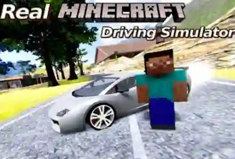 بازی Real Minecraft Driving Simulator آنلاین