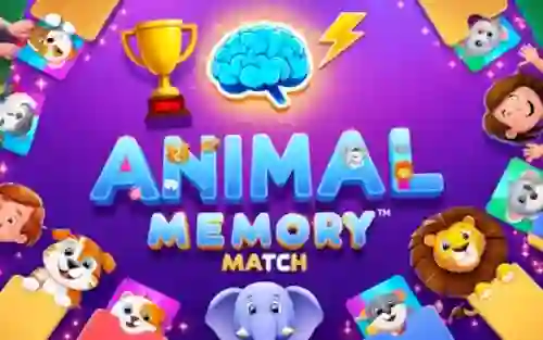 بازی Animal Memory Match آنلاین