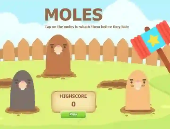 بازی Moles آنلاین