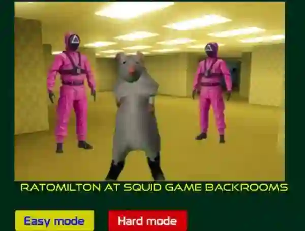 بازی Ratomilton at Squid Game Backrooms آنلاین