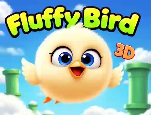 بازی Fluffy Bird 3D آنلاین