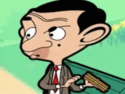 بازی Mr Bean Sliding Puzzle آنلاین