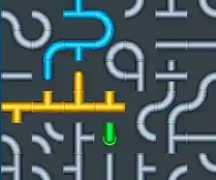 بازی Connect The Pipes Water Puzzle آنلاین