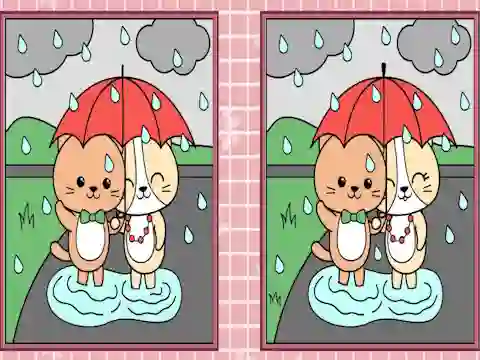 بازی Spot the Differences Cute Kittens آنلاین