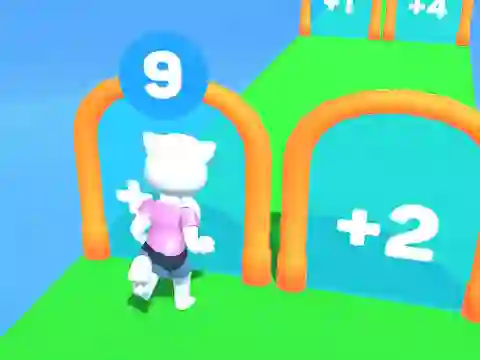 بازی Cat Angela Running آنلاین