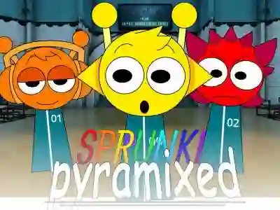 بازی Sprunki Pyramixed: Squid Game آنلاین