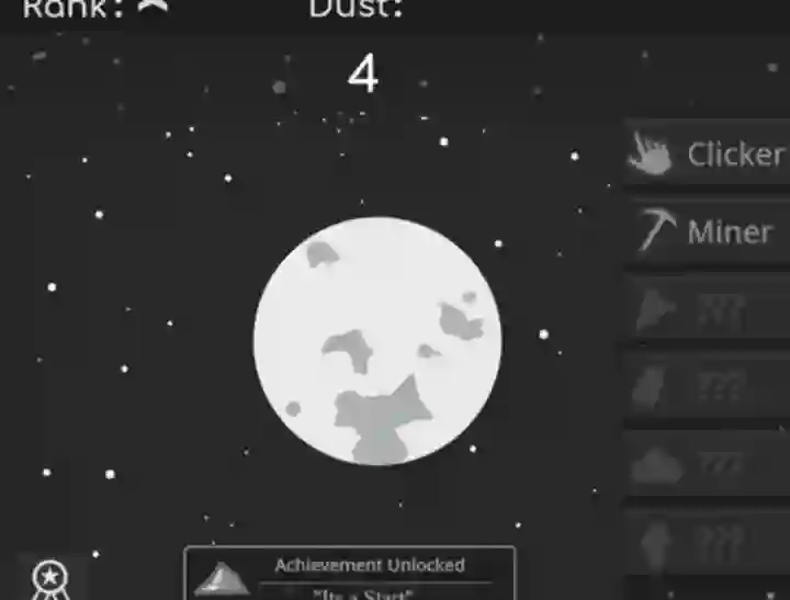 بازی Planet Clicker Dust Collector آنلاین
