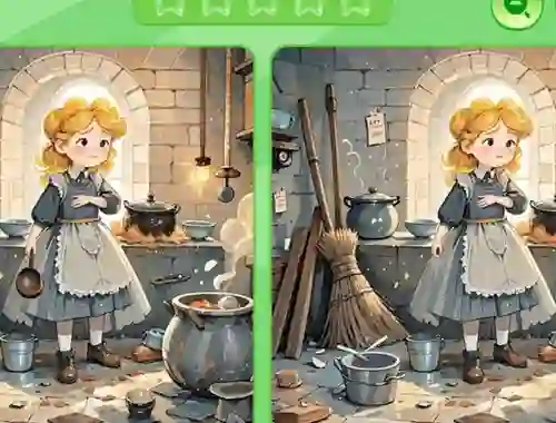 بازی Find The Differences: Cinderella آنلاین