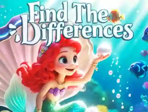 بازی Find The Differences: Little Mermaid آنلاین