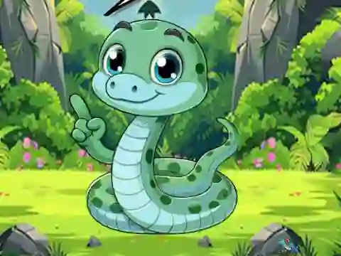 بازی Snake Searching The Baby آنلاین