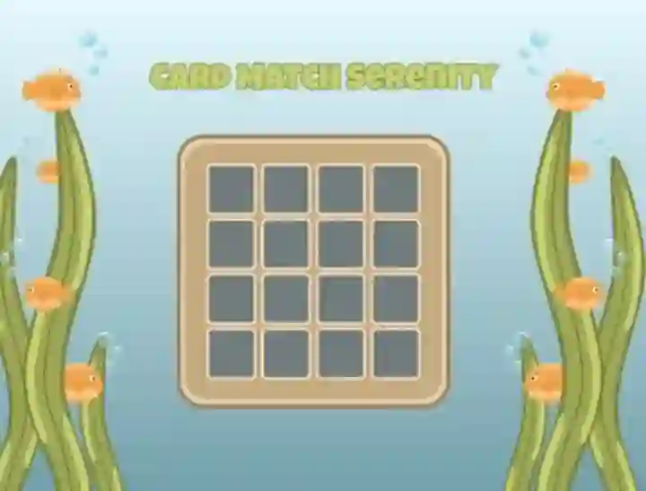 بازی Card Match Serenity آنلاین