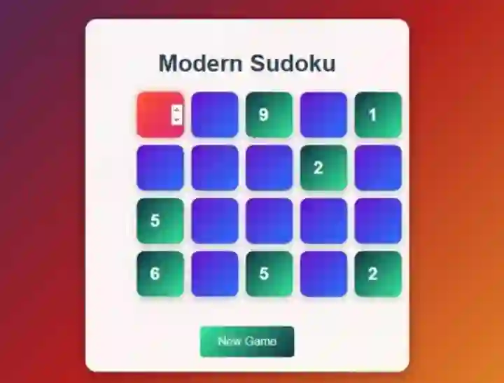 بازی Modern Sudoku آنلاین