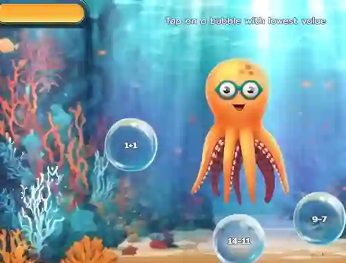 بازی Bubble Math Dive آنلاین