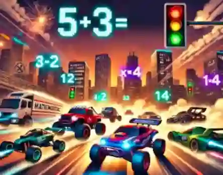 بازی Mathematics Racing آنلاین