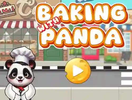 بازی Baking With Panda آنلاین