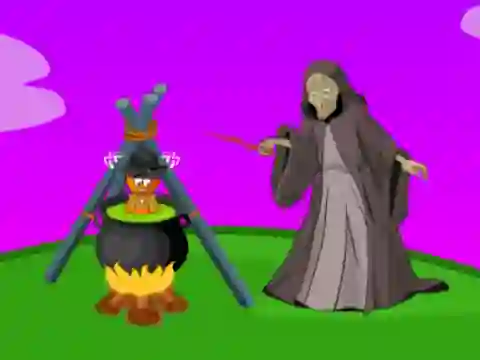 بازی Saving A Boy From A Witch آنلاین