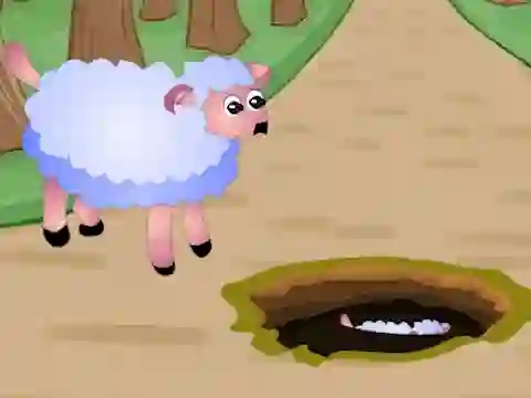بازی Help Fallen Down Sheep Baby آنلاین