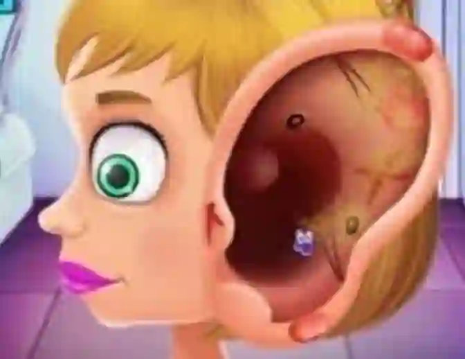 بازی Children's Doctor Treating Ears آنلاین