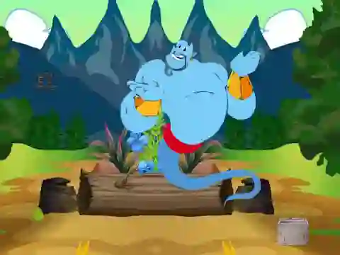 بازی Escape From Wonder Genie Land آنلاین