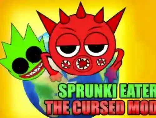 بازی Sprunki Eater The Cursed Mod آنلاین