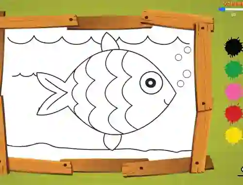بازی Kids Colour Game آنلاین