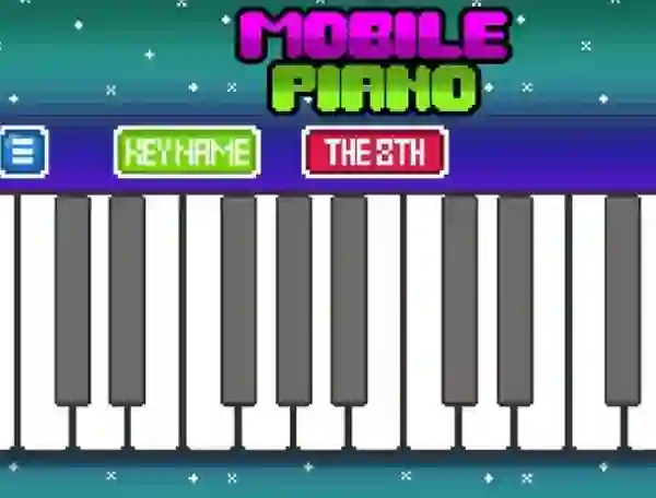 بازی Mobile Piano آنلاین