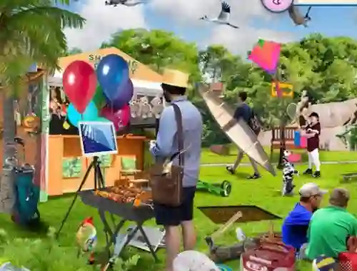 بازی Hidden Objects Vacation In Brazil آنلاین