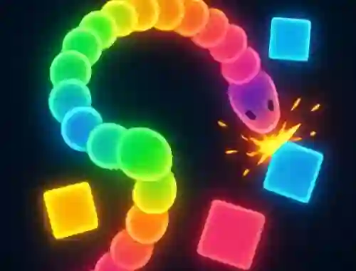 بازی Snake Frenzy Color Clash آنلاین