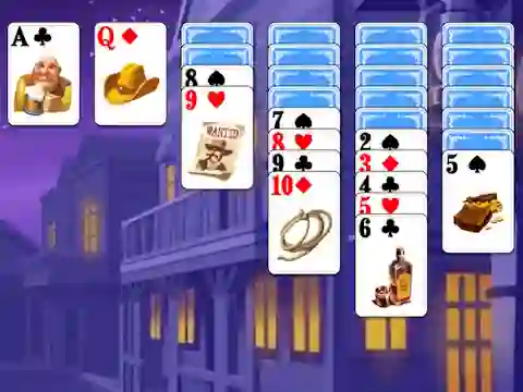 بازی Solitaire Reverse آنلاین