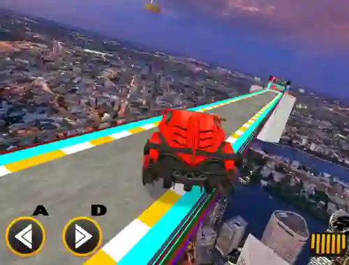 بازی Mega Ramps Car Racing Games 3d آنلاین