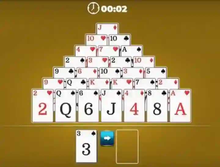 بازی Pyramid Solitaire آنلاین