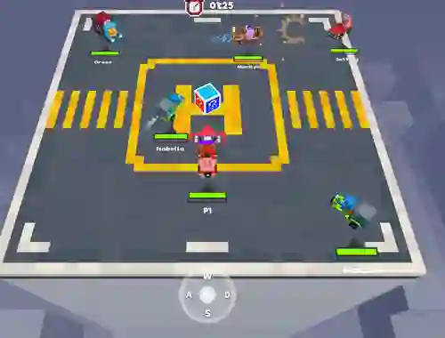 بازی Bumper Car Demolition Race آنلاین