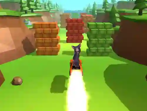 بازی Ratomilton Rocket Car آنلاین