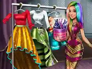 بازی Tris Runway Dolly Dress Up آنلاین