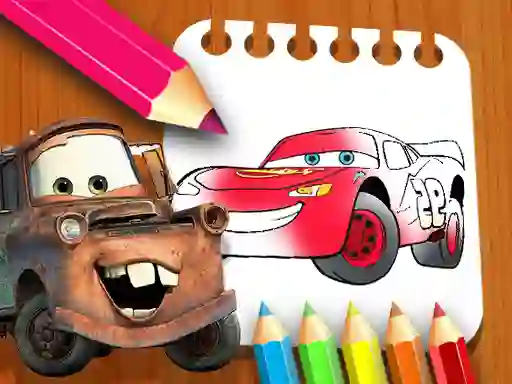 بازی Cars Coloring Book آنلاین