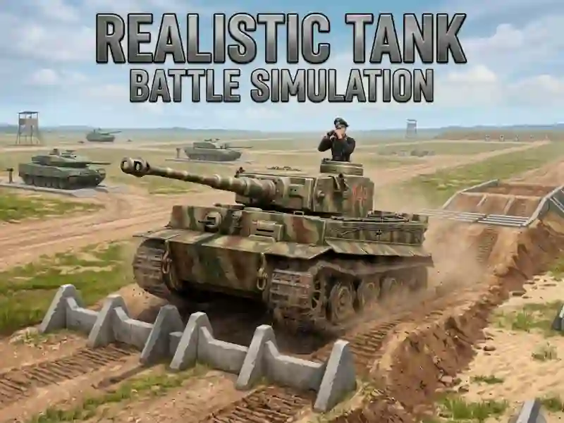 بازی Realistic Tank Battle Simulation آنلاین