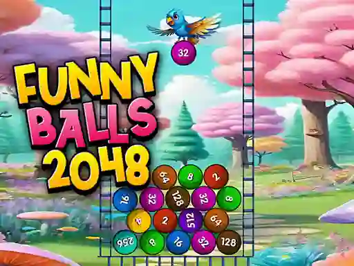 بازی Funny Balls 2048 آنلاین