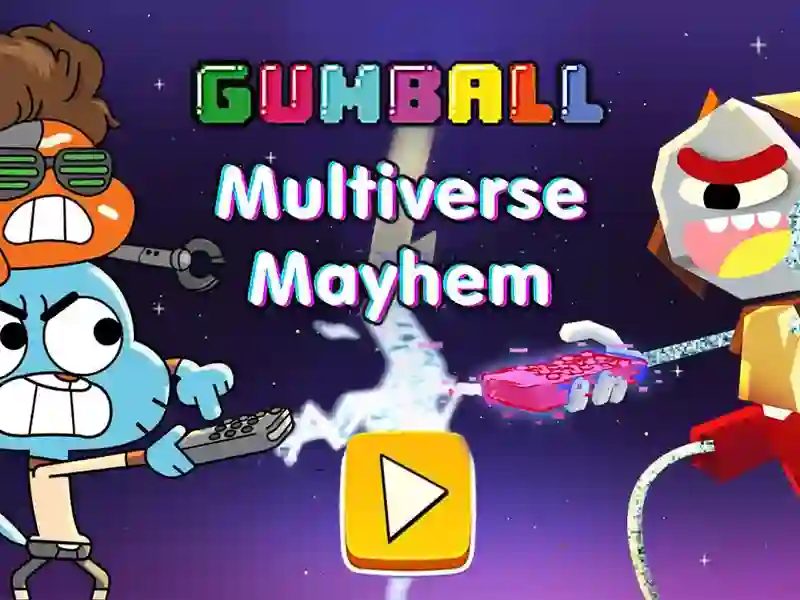بازی The Amazing World of Gumball Multiverse Mayhem آنلاین