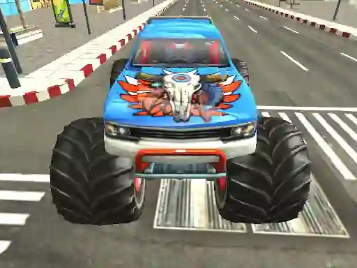 بازی Monster Truck City Parking آنلاین