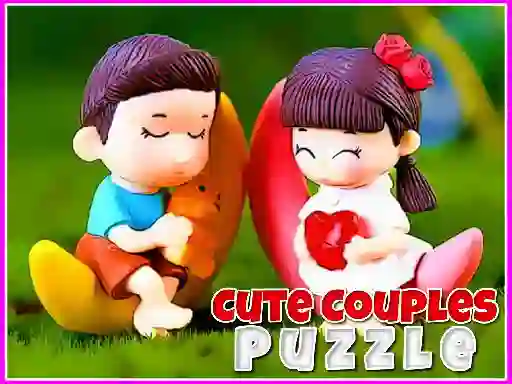 بازی Cute Couples Puzzle آنلاین