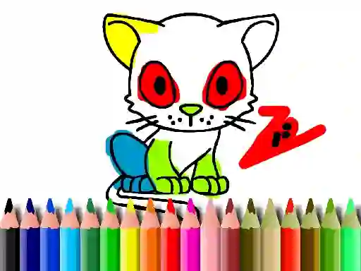 بازی Back To School: Cat Coloring آنلاین