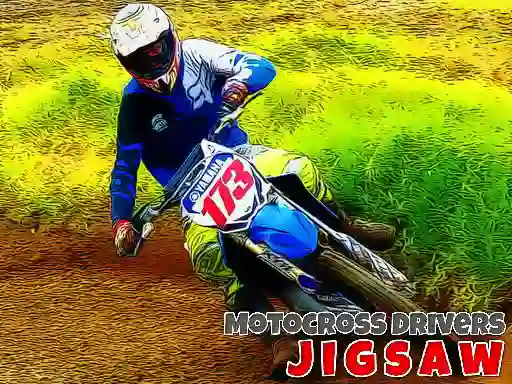 بازی Motocross Drivers Jigsaw آنلاین