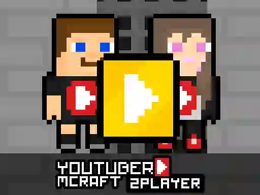 بازی Youtuber Mcraft 2Player آنلاین