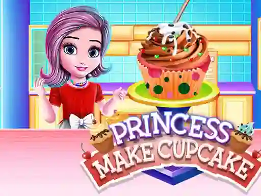 بازی Princess Make Cup Cake آنلاین