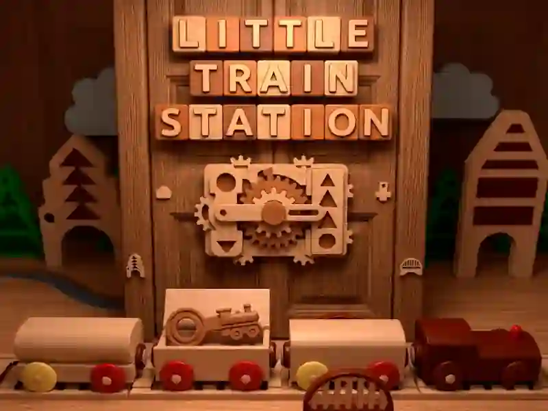 بازی Little Train Station آنلاین