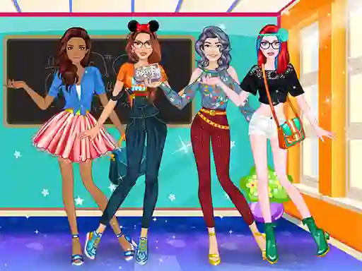 بازی High School Dress Up For Girls آنلاین
