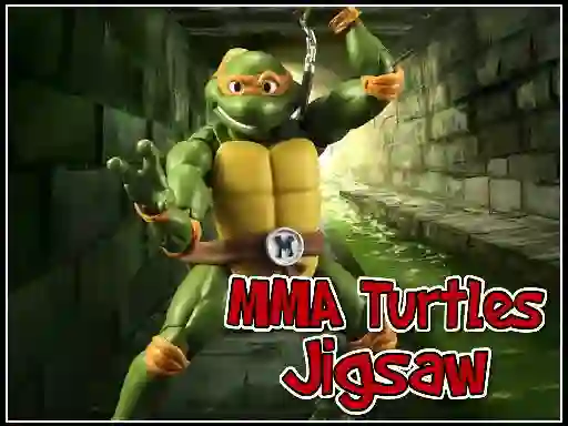بازی MMA Turtles Jigsaw آنلاین