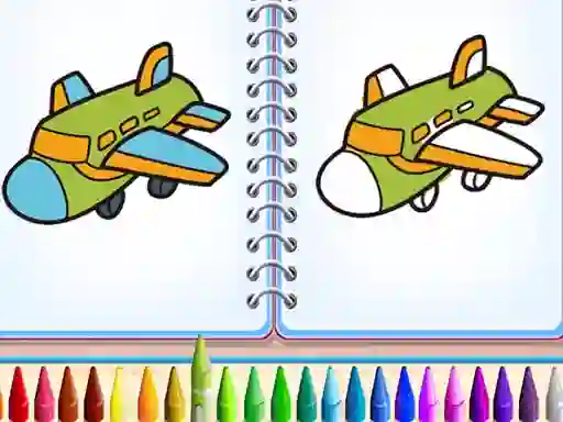 بازی Aero Coloring Books آنلاین