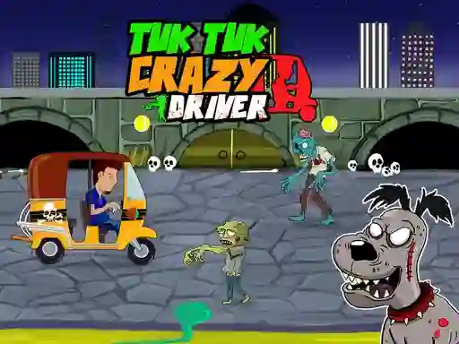 بازی Tuk Tuk Crazy Driver آنلاین